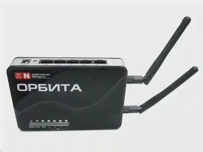 Маршрутизатор Орбита 301 (802.11(b,g,n) 300Mbps, 2x2 MIMO,4UTP 10/100Mbps,1WAN 10/100Mbps,3G)-0