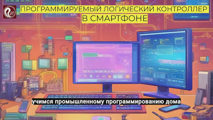 Программируемый логический контроллер в смартфоне - учимся промышленному программированию дома