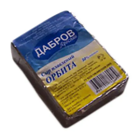 Сыр плавленый Дабров Ярослав Орбита 20% 80 г