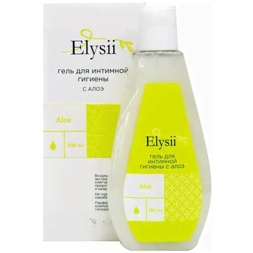 elysii гель для интимной гигиены 200мл с алоэ орбита сп