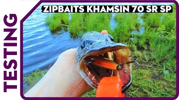 ZipBaits Khamsin 70 SP-SR У щуки нет шансов!